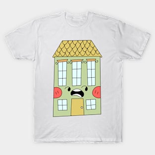 Cute cozy house, cute winter house T-Shirt